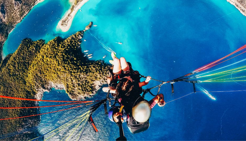 Paragliding ride in Lugano - Walk Beside Me